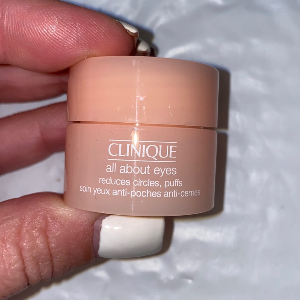 New! Clinique all about eyes cream